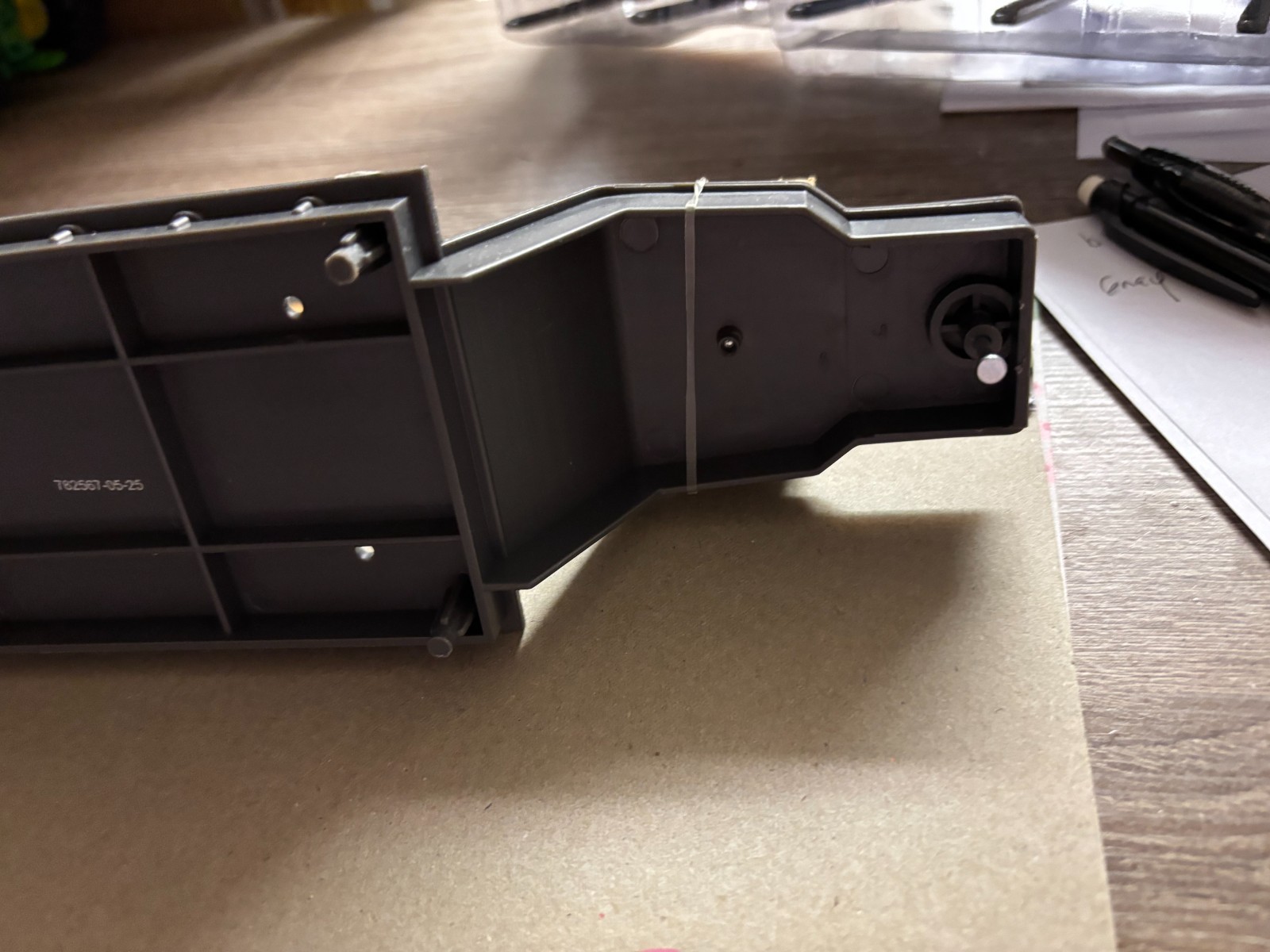 NEW RAY NEW GRAY LOWBOY TRAILER, NO PACKAGING #C 537