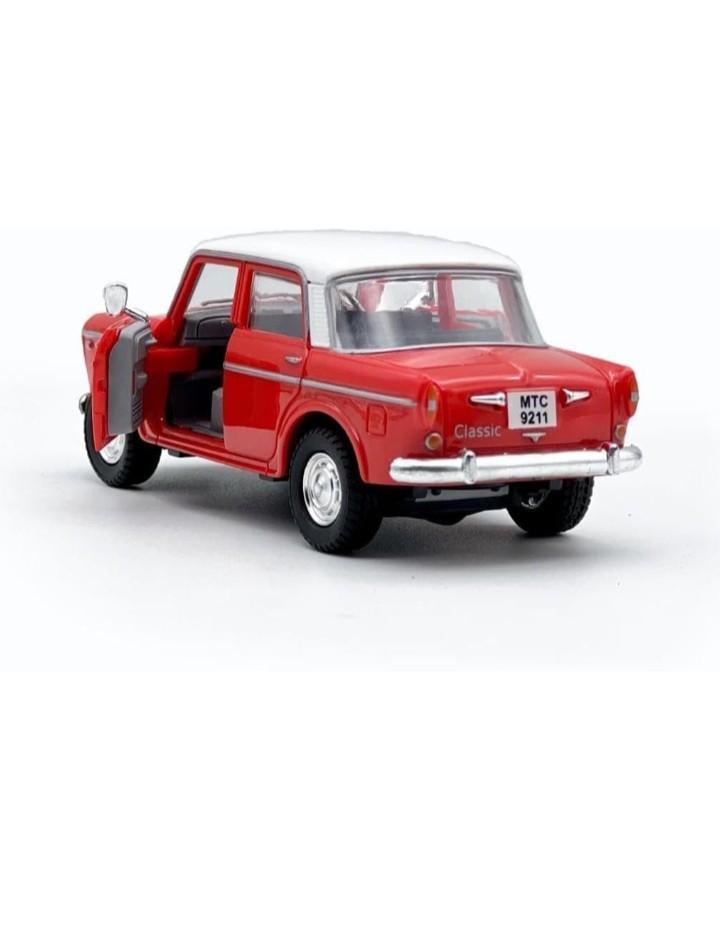 1:36 Scale Fiat Queen 70 Premier Padmini Toy Car Size 12Cm with Openable Doors