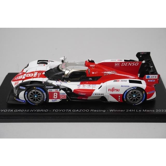 Spark Toyota GR010 Hybrid Gazoo Racing 24 Hours of Le Mans Winner 2022 #8 1/43