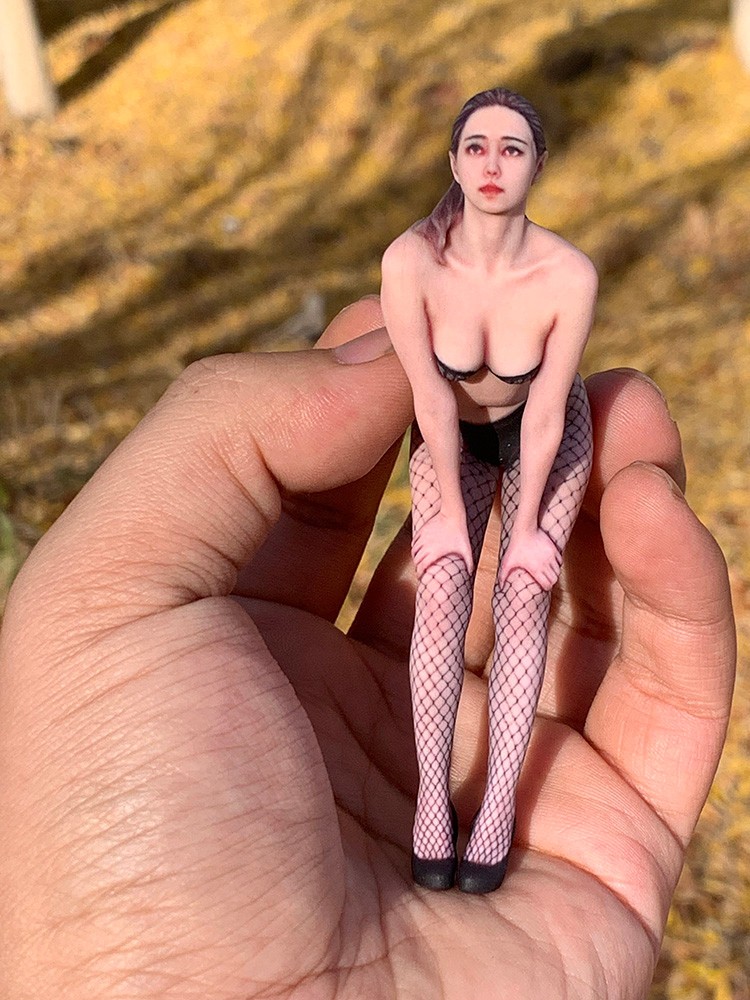 1/18 1/16 1/12 Diorama Sexy Underwear Girl Scene Miniatures Figure Doll For Car