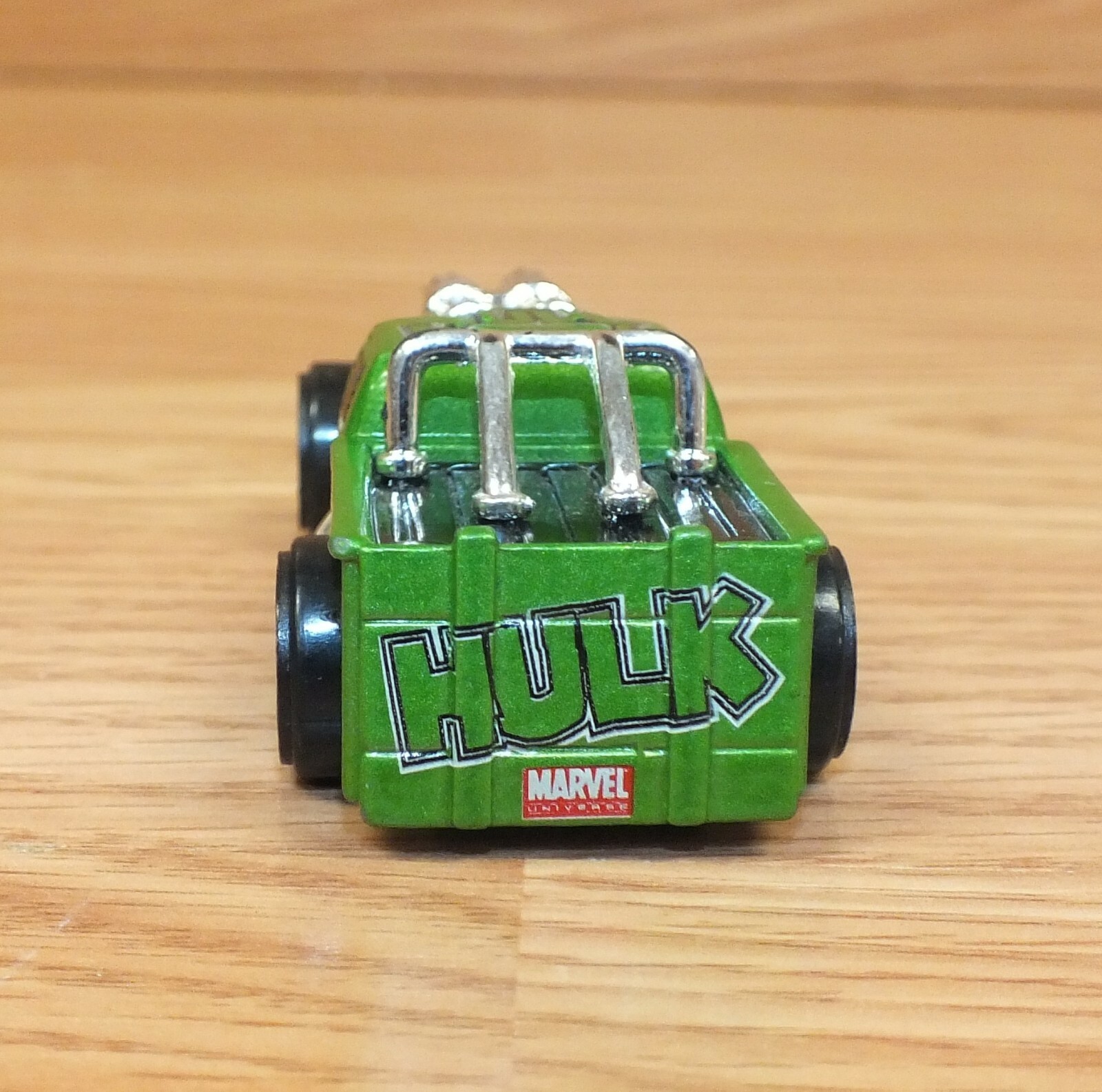 Genuine Maisto Leadslinger Hulk Marvel Green Hot Rod Collectible Car **READ**
