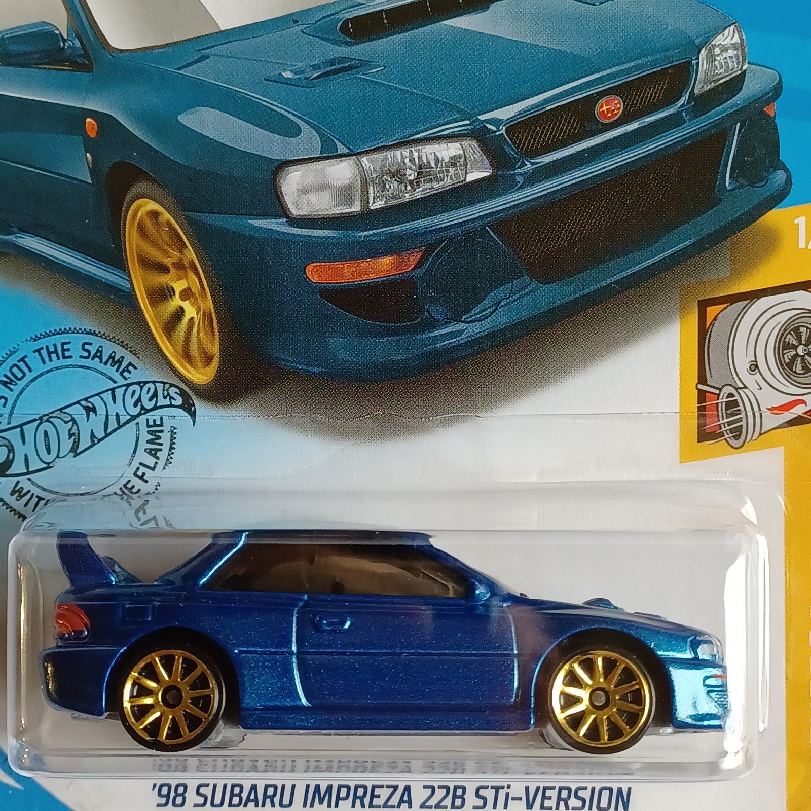 2020 HOT WHEELS *’98 SUBARU IMPREZA 22B STi- VERSION* *HW TURBO* *FIRST EDITION*