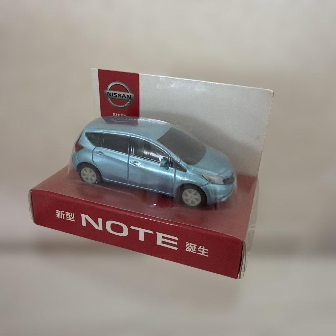 Nissan NOTE Mini Car Diecast Light Blue Limited Edition JDM Japan