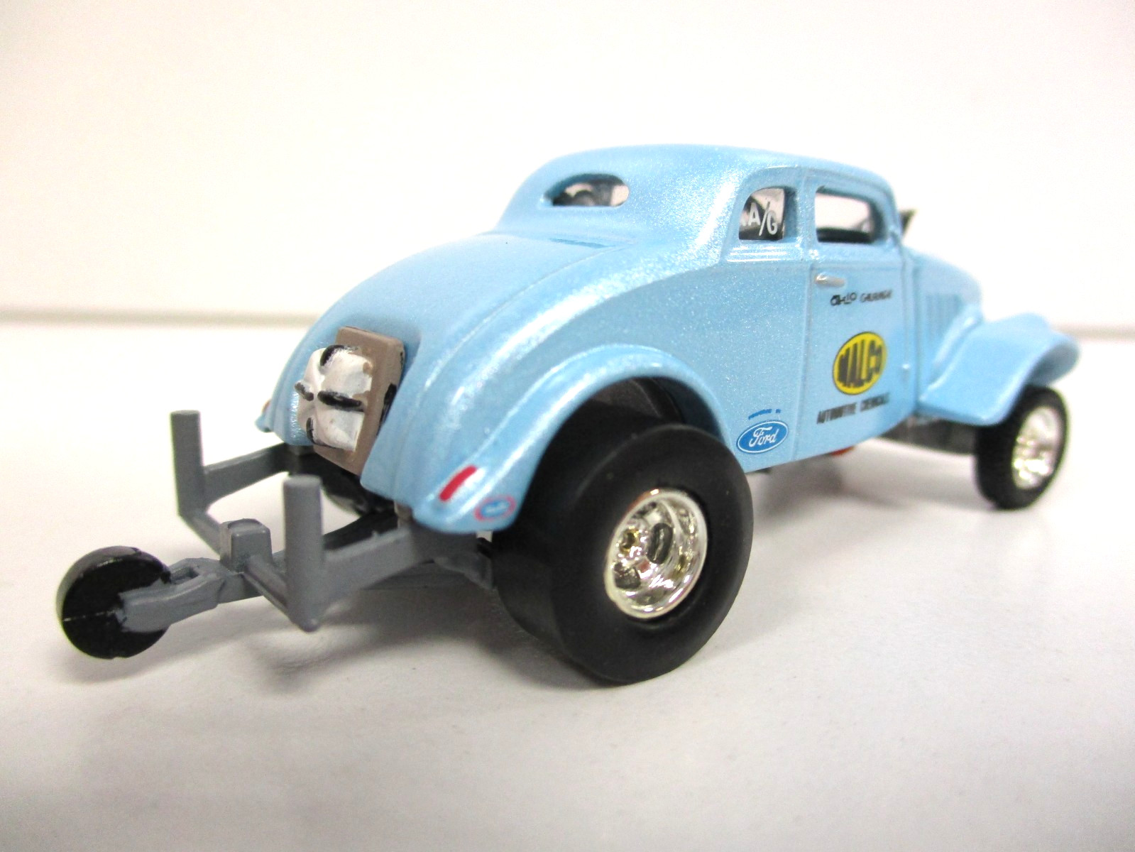 HOT WHEELS – “OHIO” GEORGE MONTGOMERY 1933 WILLYS GASSER DRAG CAR – REAL RIDERS