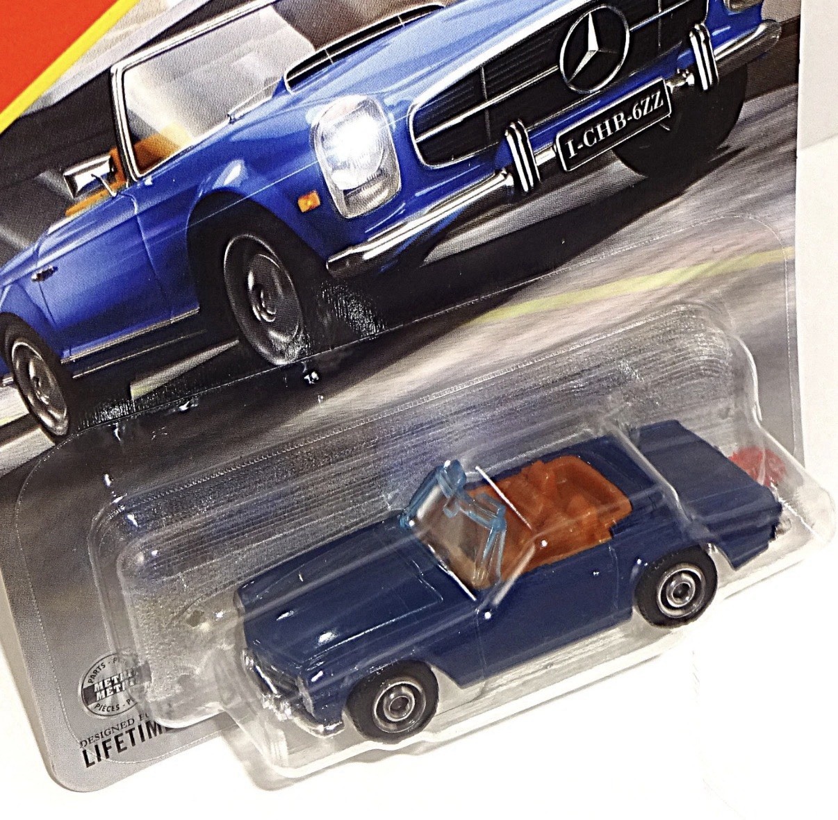 Matchbox 2026 MBX Showroom #55 1963 Mercedes-Benz 230 SL Dark Blue
