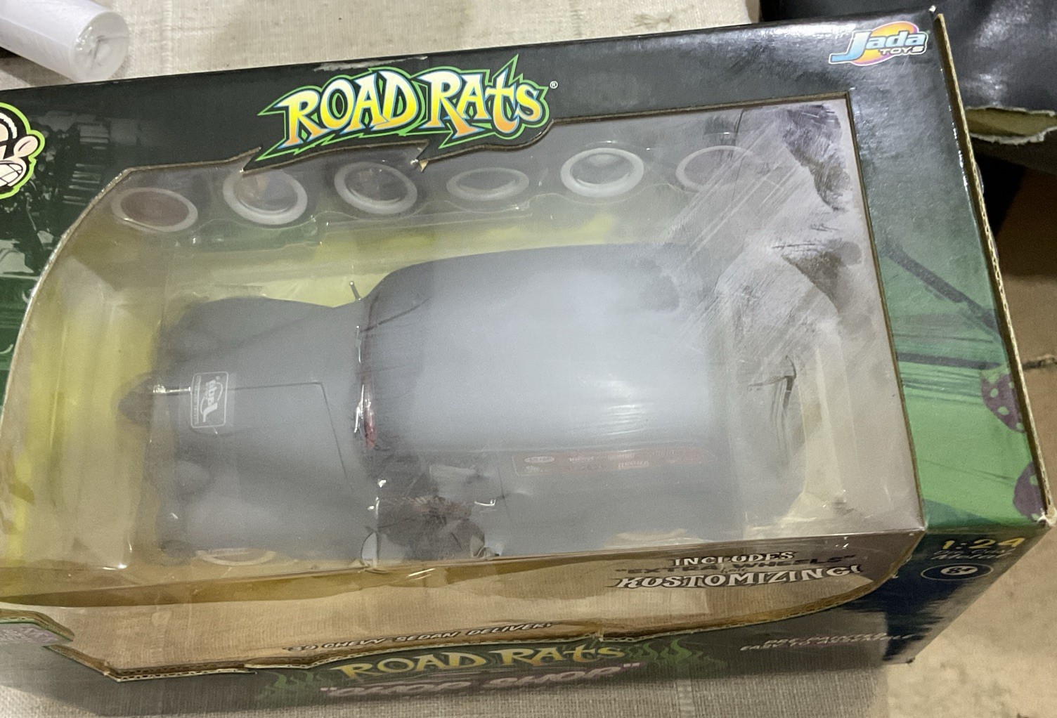 Jada Toys Road Rats 1939 Diecast Chevy Sedan Delivery 1:24 Kahuma kev surf wagon