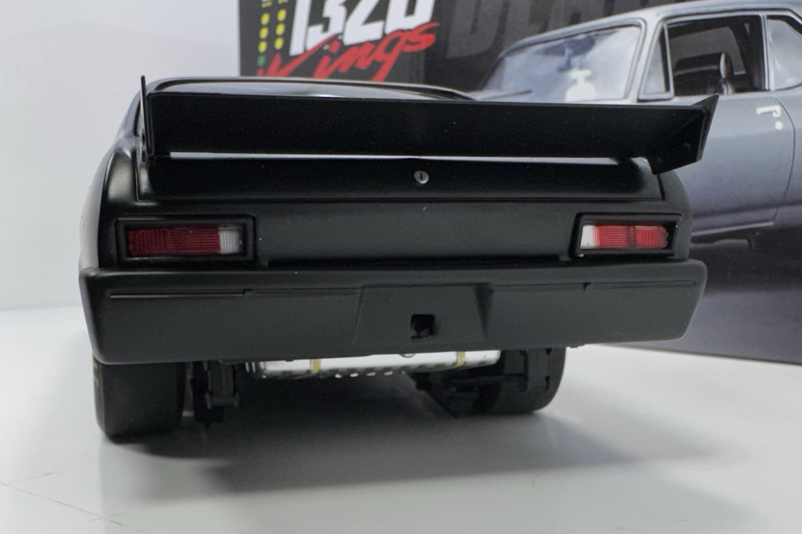 GMP 1/18 Scale 1969 Chevrolet Nova Pro Street Drag “BLACKOUT” 1320 Kings