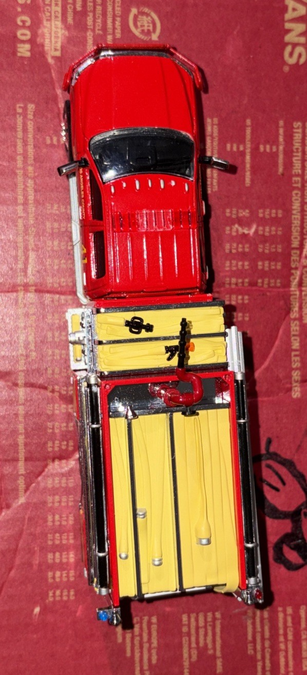 Kitbash Ram 5500 LAcFD Los Angeles County Fire Department Brush Patrol Truck 41