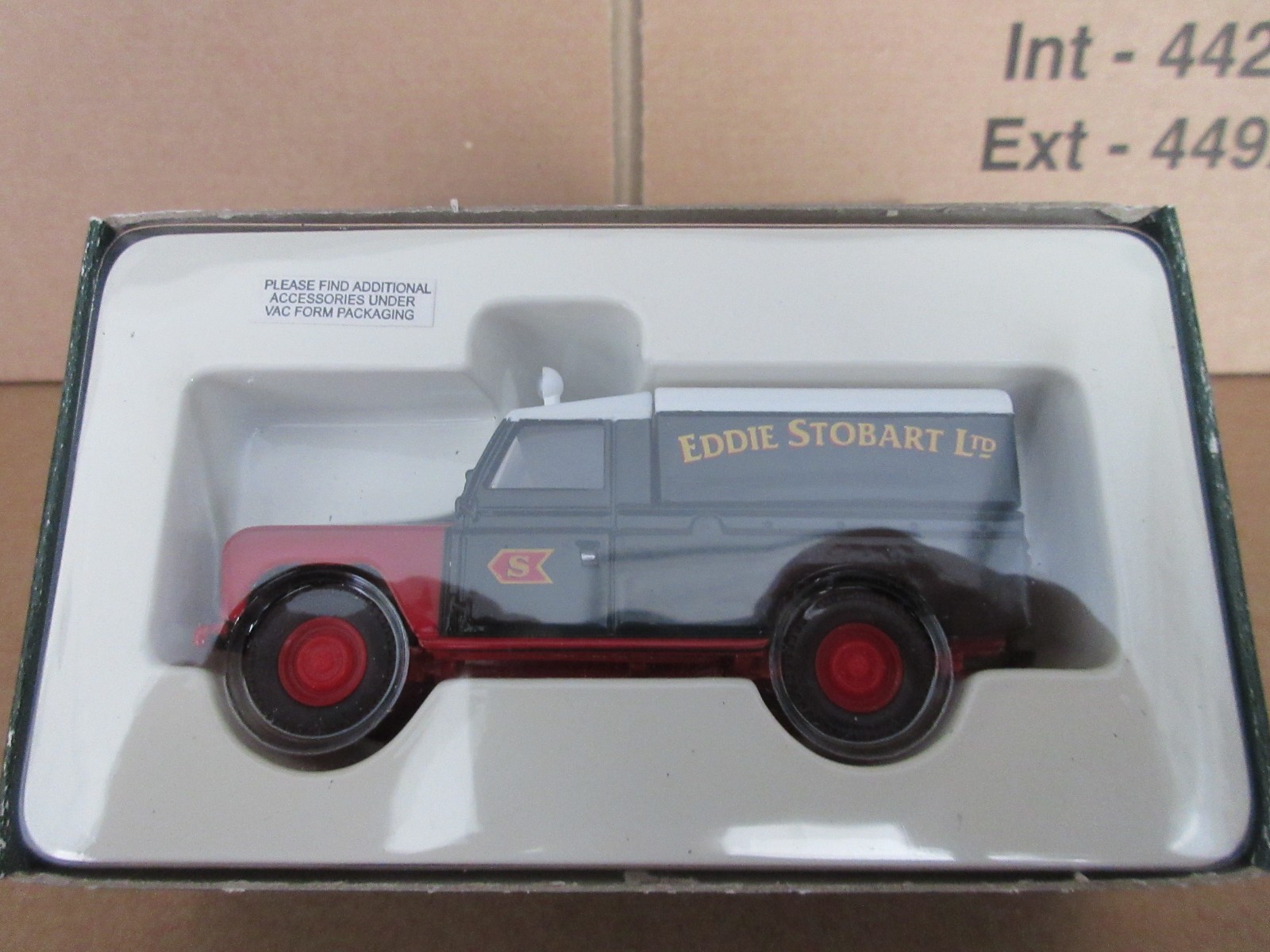 CORGI 1:43 LAND ROVER – EDDIE STOBART LIMITED 07402 EDDIE STOBART COLLECTABLES