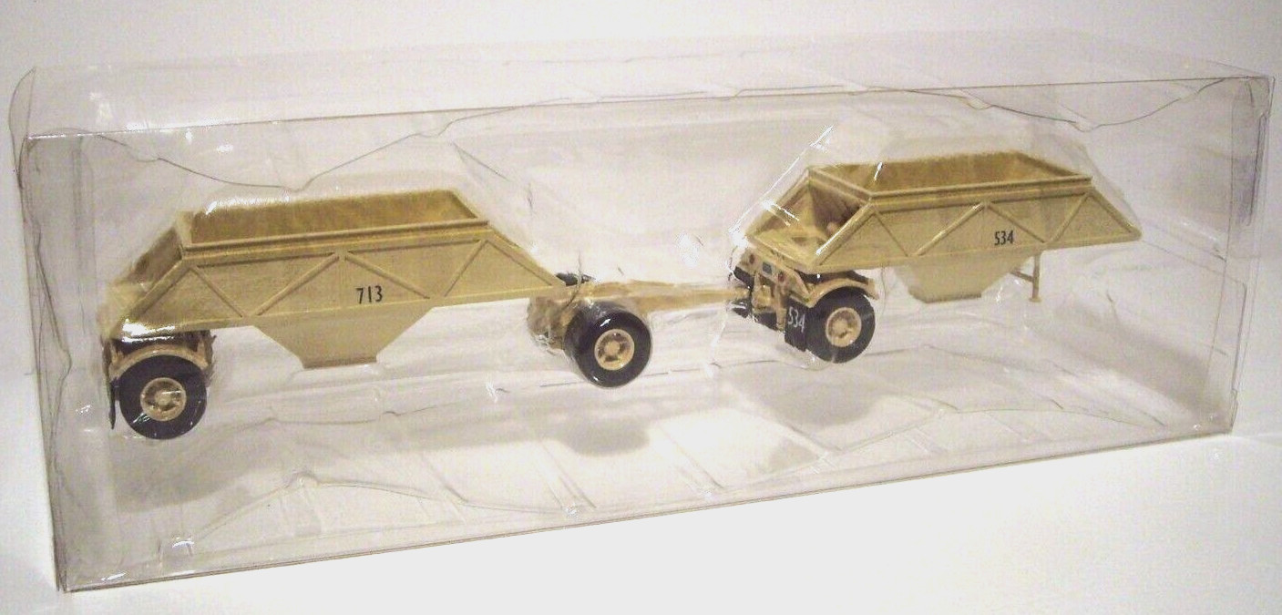 CHOSE MACK B-61T SWB Semi tractor truck bottom dump trailer NEO RESIN 1/64 n DCP