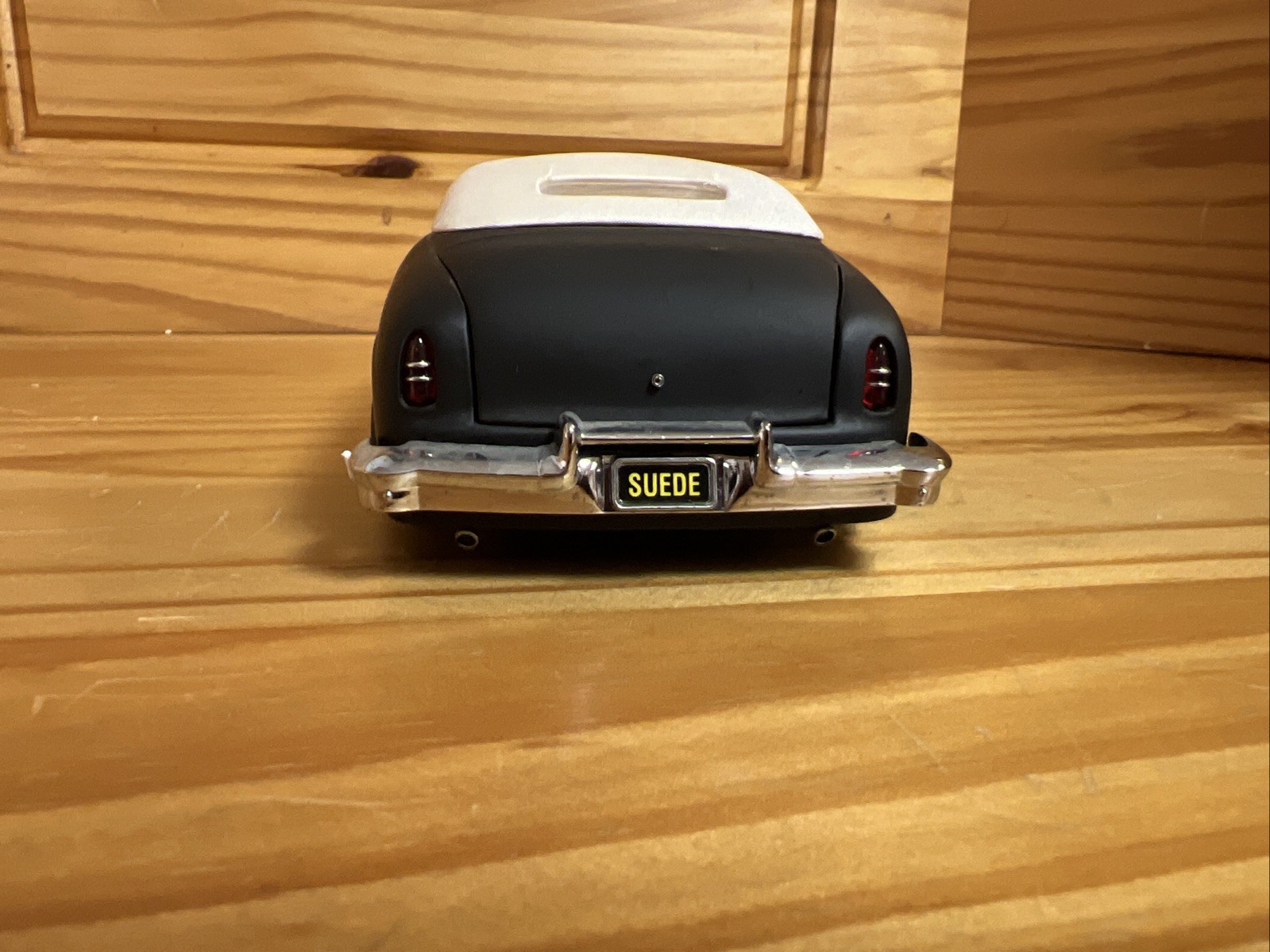1951 Mercury Custom 2 Door Coupe Black Suede/Wimbledon White Danbury Diecast