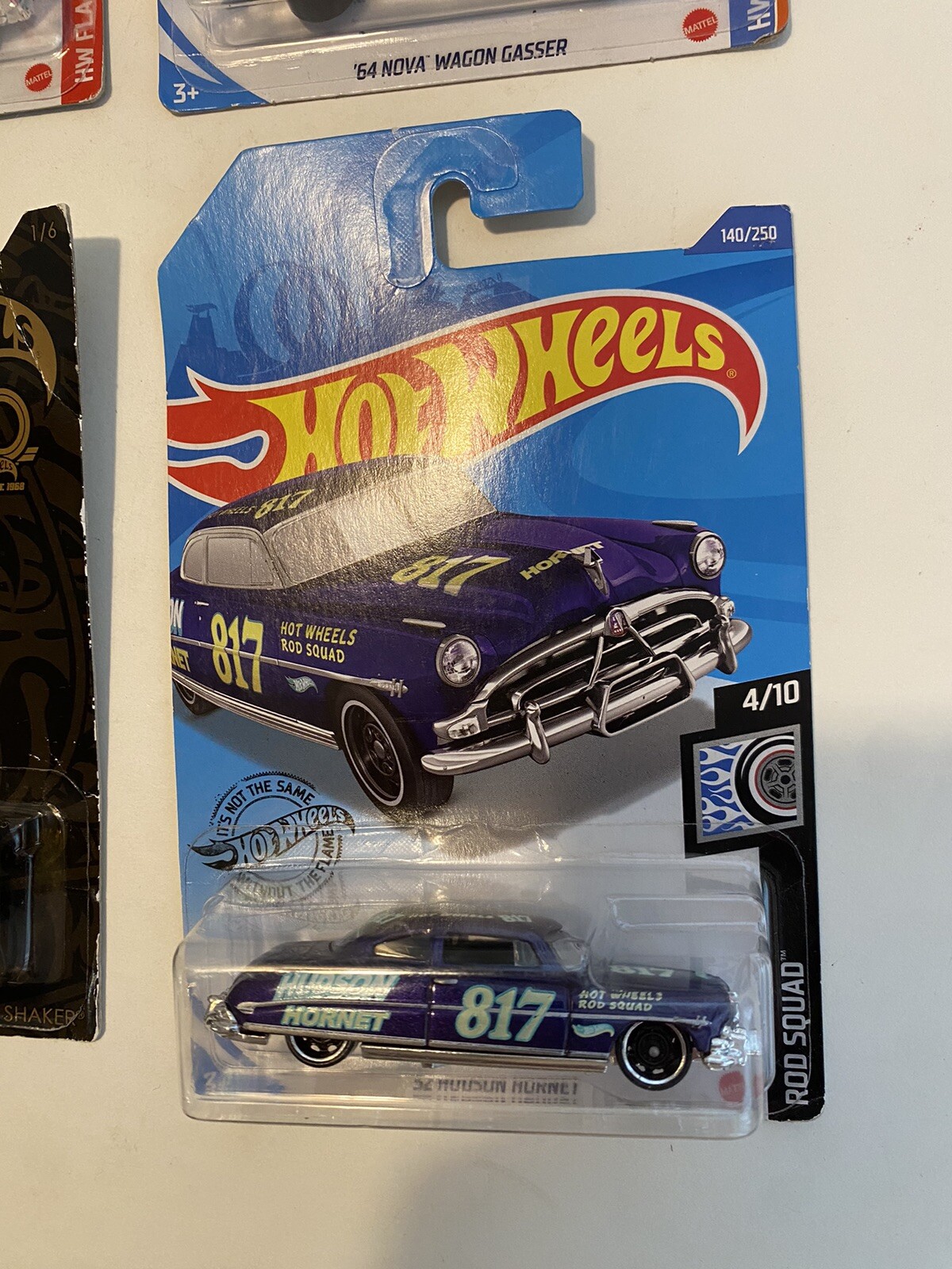 Lot Of 4 Hot Wheels – 50th Anniversary 54 Nova Etc. Please See Photos!