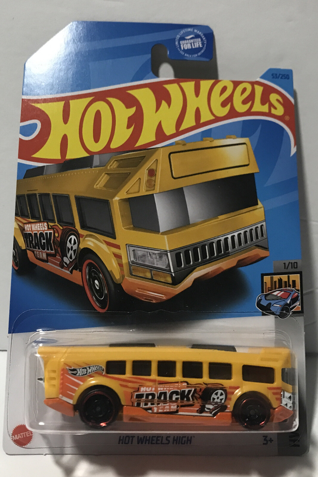 2023 Hot Wheels High #53 Yellow HW Metro 1/10