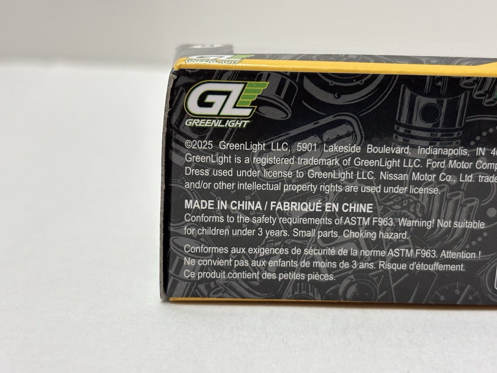 Greenlight 1971 Datsun 510 Racer MAC TOOLS EXCLUSIVE Collector’s Series Yellow