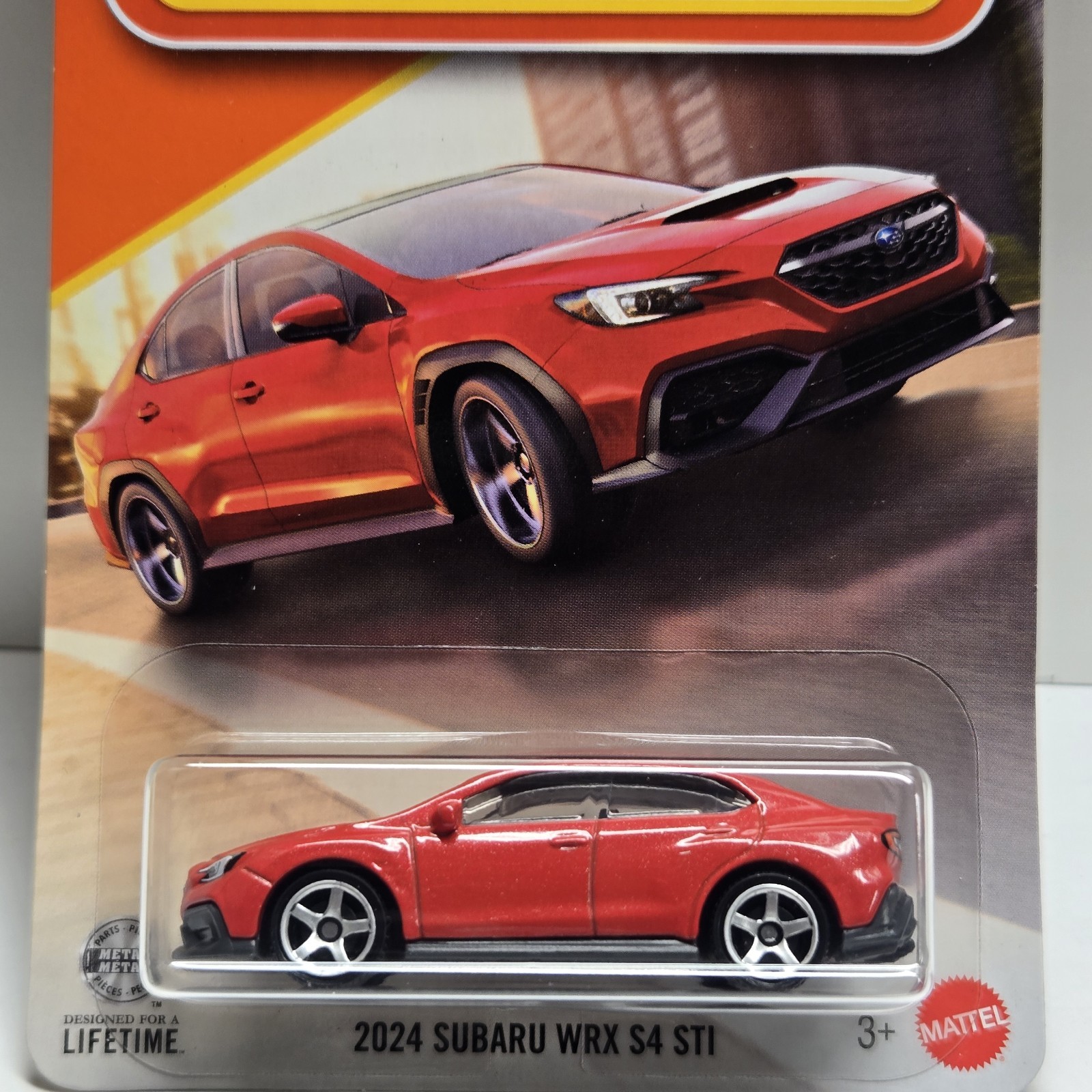 2026 Matchbox 2024 SUBARU WRX S4 STI RED