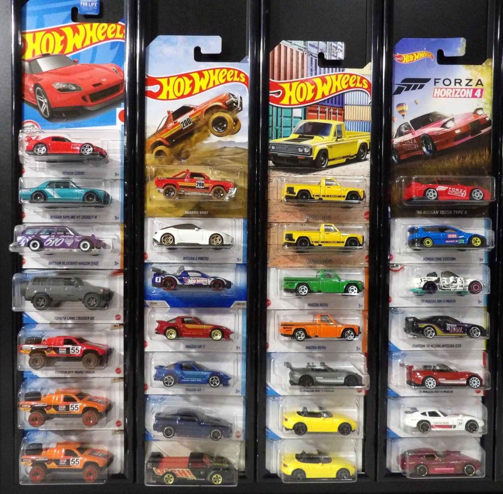 Hot Wheels JDM Mazda Nissan Toyota Subaru Acura Honda Datsun 28 Cars #2