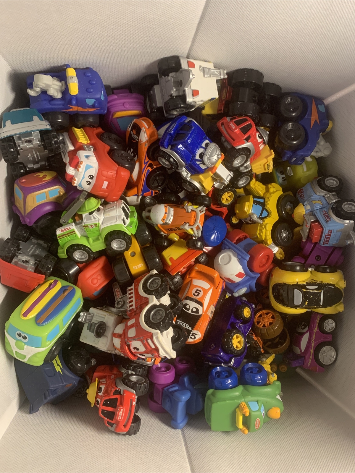 Lot 12 Tonka Lil Chuck And Friends Diecast Trucks Cars; Tonka Lil Chuck 🔥🔥🔥
