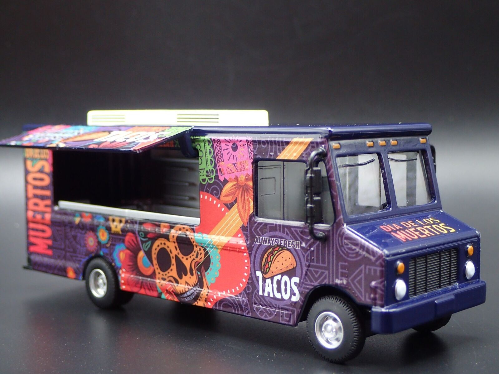 American Diorama 1/64 TACO FOOD TRUCK Die Cast Vehicle -TACOS-