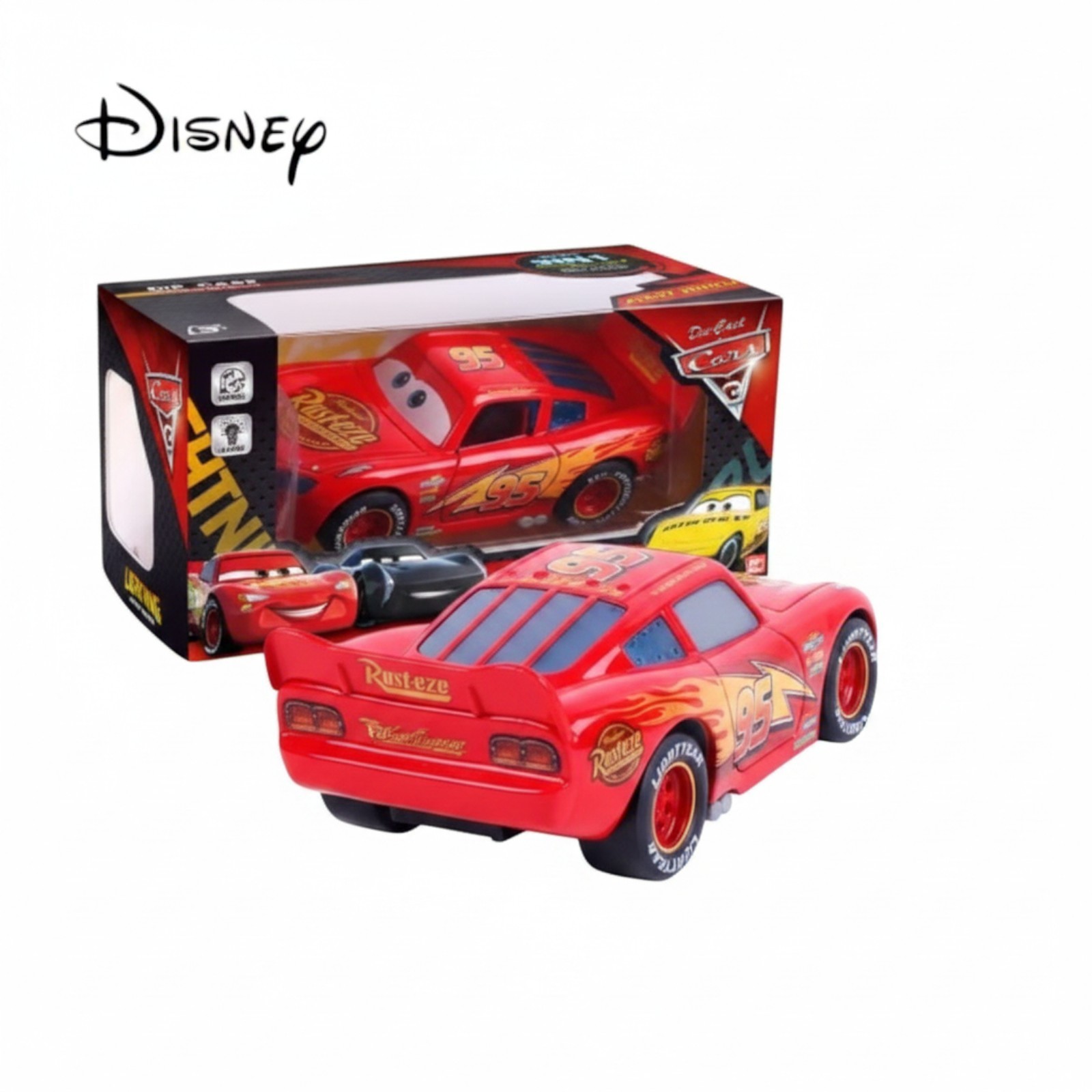 1:32 Diecast Metal Race Car Pull Back Sound Light Toy Collectible