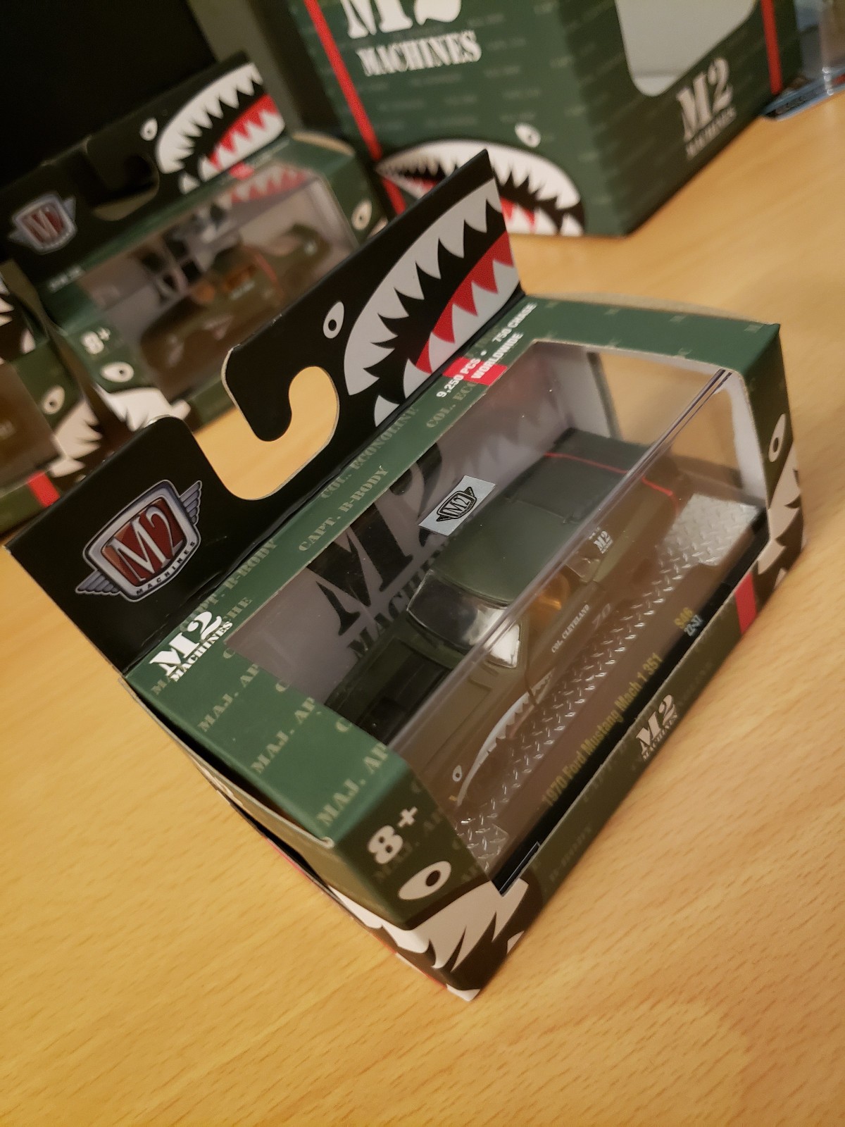 M2 Machines Military Tiger Shark Mouth – Set of 6 IN FACTORY SLEEVE
