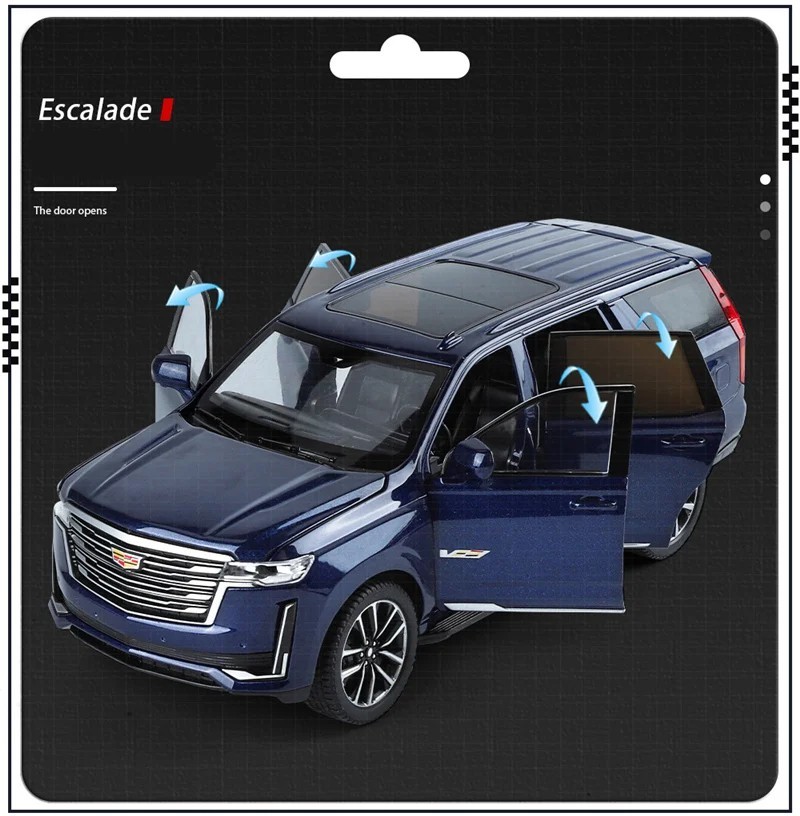 2021/2025 Cadillac Escalade – Black -1:24 Scale