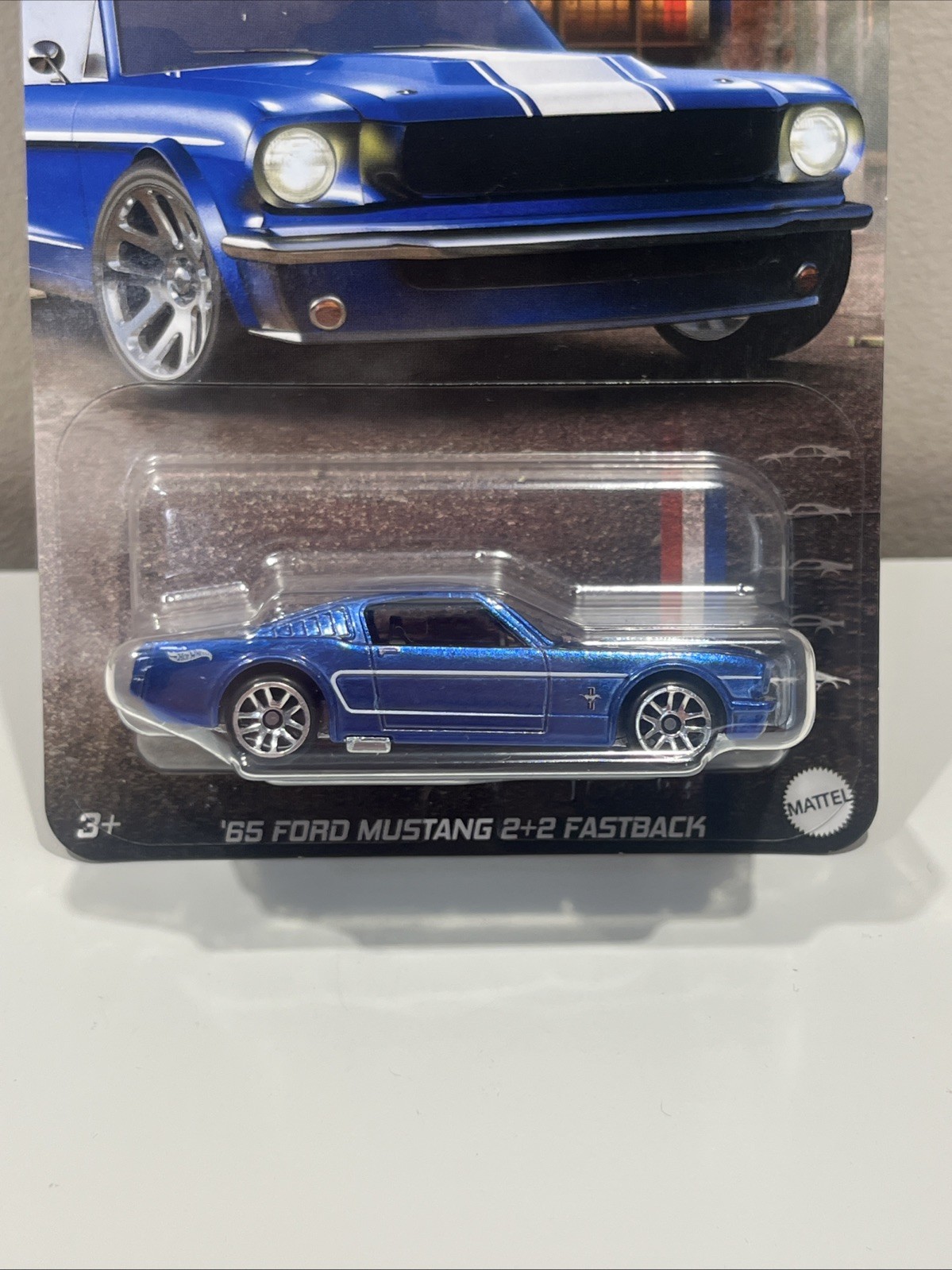 Hot Wheels 65 Ford Mustang 2+2 Fastback 60th years HC14