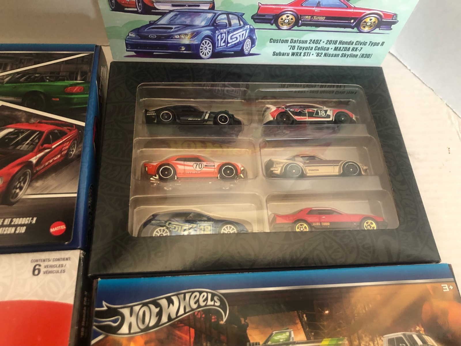 Hot Wheels Zamac Box Set Lot of 4 Sets Trucks JDM Mazda Nissan Honda Chevy