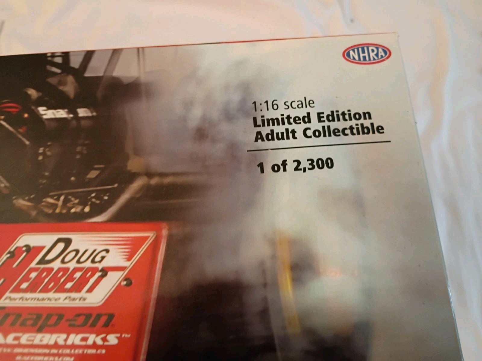Doug Herbert’s 1:16 Scale Die Cast Top Fuel Dragster Snap-On Milestone NHRA Huge
