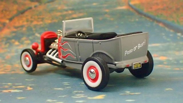 Hot Rod 1929 Ford Model-A Tub Flathead V8 “Rat Rod” 1/64 Scale Limited Edition I