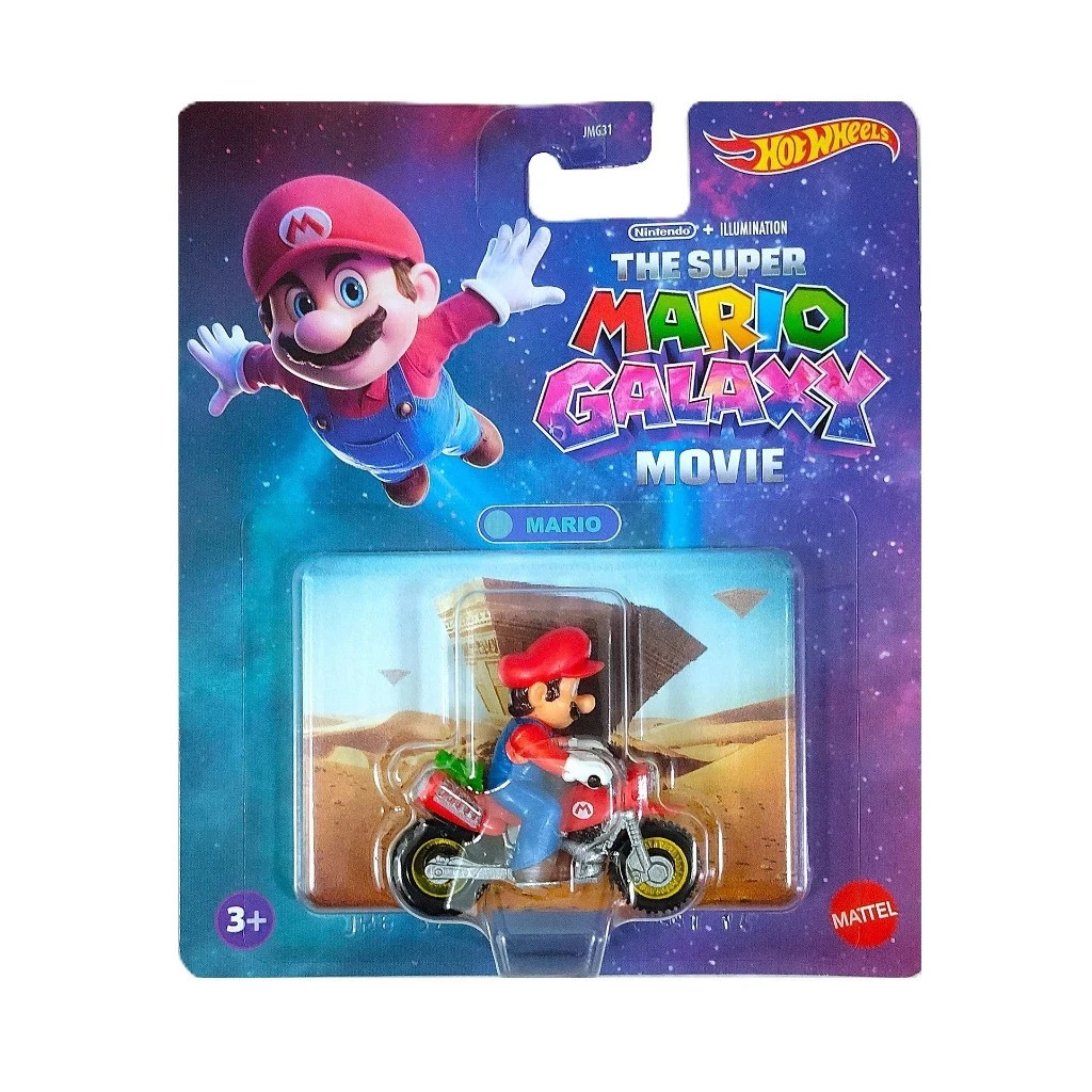 Hot Wheels Mario The Super Mario Galaxy Movie Wheelie Motorcross New 2026