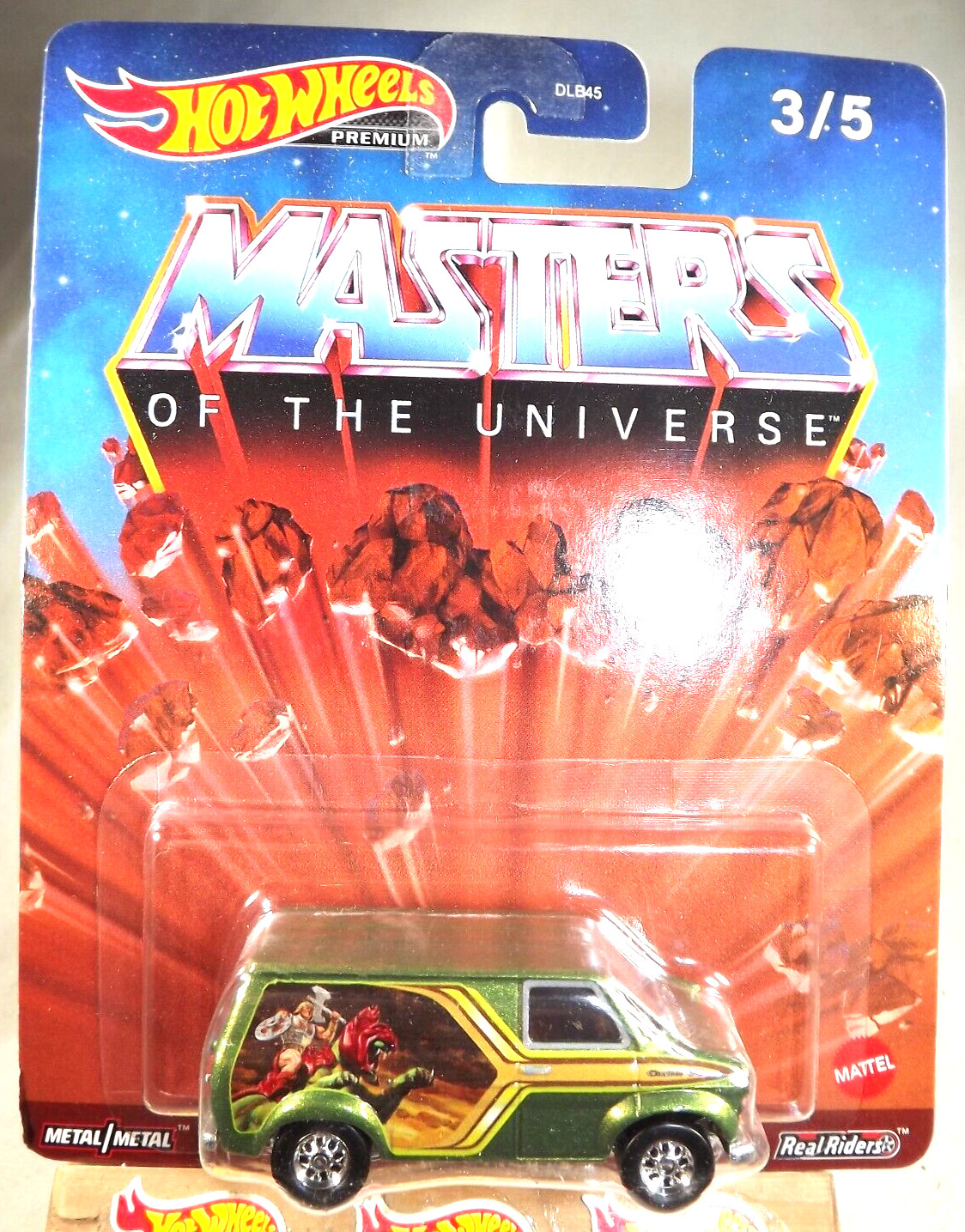 2023 Hot Wheels Premium Mattel-Masters of the Universe 3/5 FORD TRANSIT SUPERVAN
