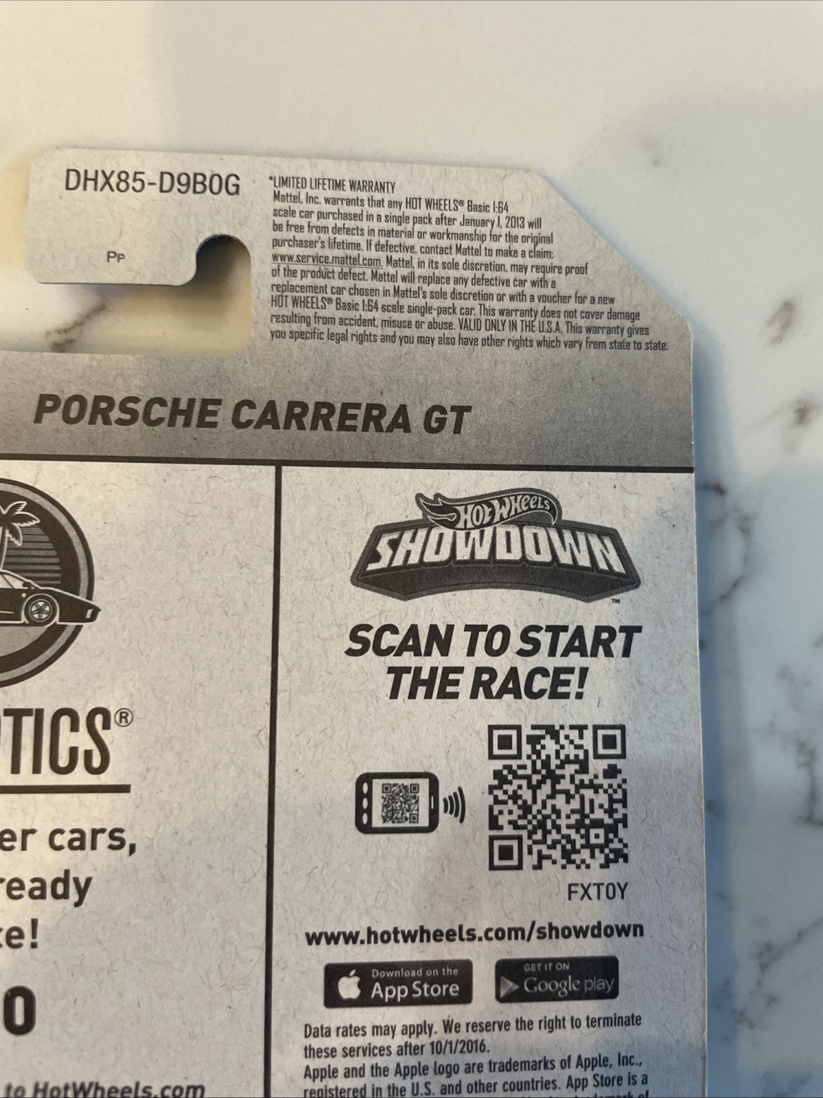 2016 Hot Wheels Zamac PORSCHE CARRERA GT – HW Exotics 4/10