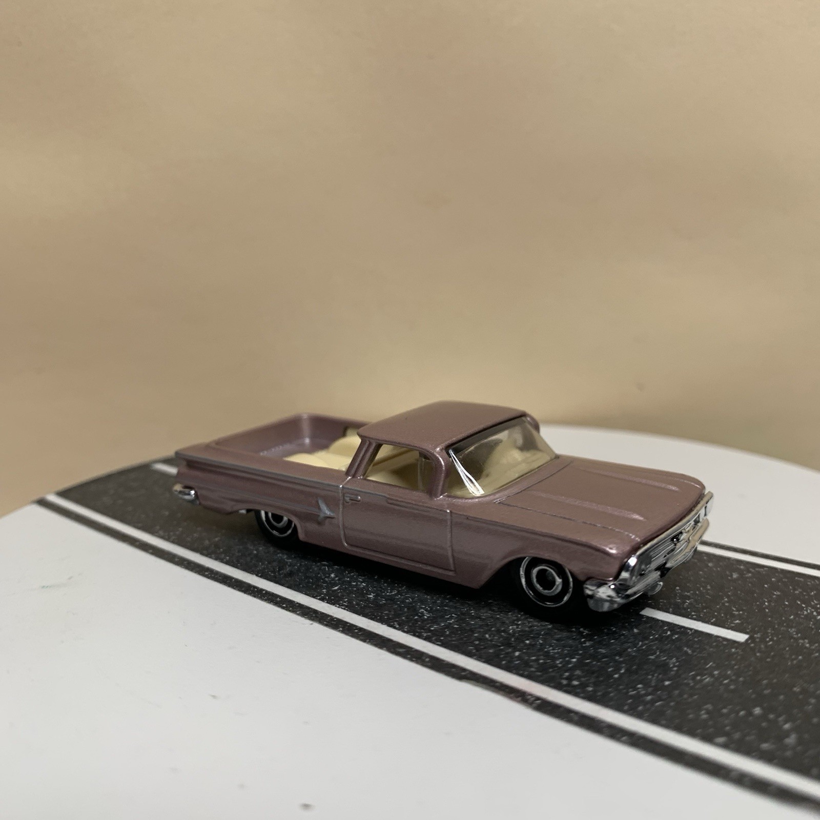 2022 Matchbox MBX Highway #33 1960 Chevy El Camino Pickup Truck Mauve Pink NM