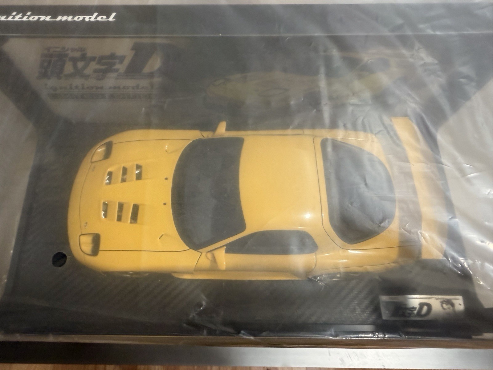 Ignition model 1/18 INITIAL D Mazda RX-7(FD-35) Yellow IG2868