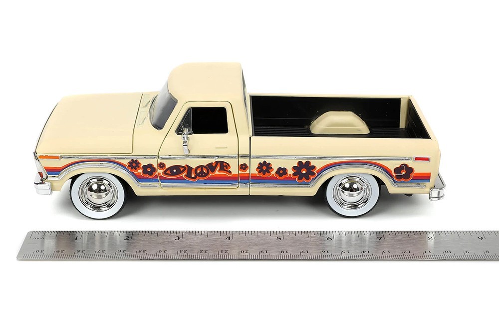 Ford F-150 Pickup Truck Jada, Diecast Car I Love The 70’s 1979