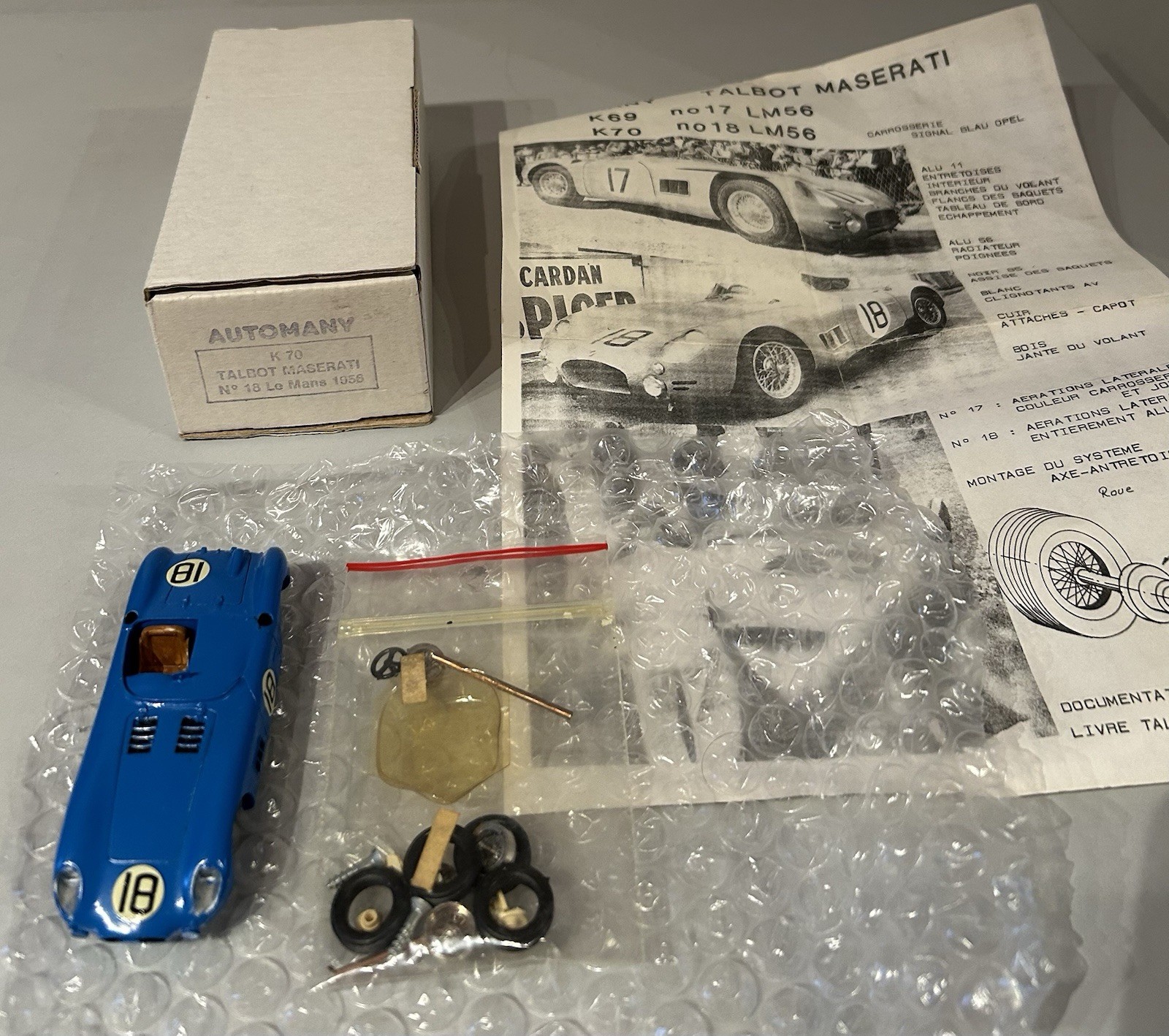 X1 Automany 1/43 Car Resin Kit – Professionally Pre-Painted, No Decals