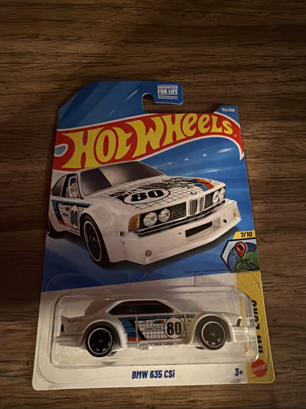 2026 Hot Wheels, BMW 635 CSi – #7/10 HW Euro – #152/250