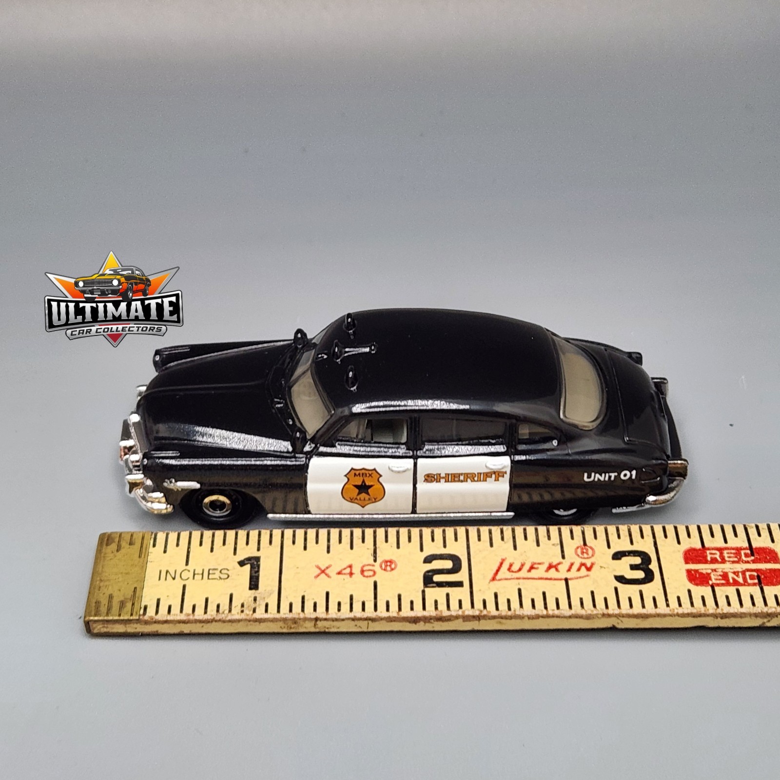 1951 51 Hudson Hornet Police Collectible 1/64 Scale Diecast Model Collector Car
