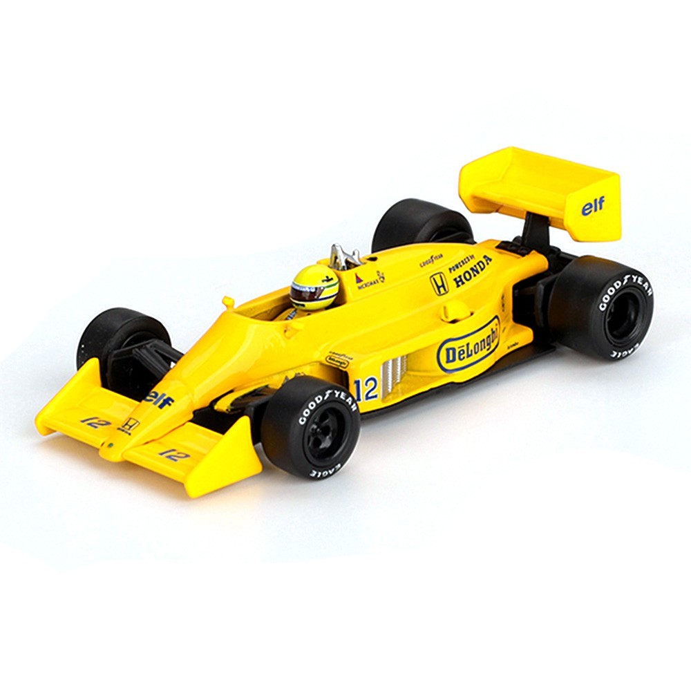 Mini GT 1:64 Lotus 99T #12 Ayrton Senna 1987 Monaco Grand Prix Winner MGT01088