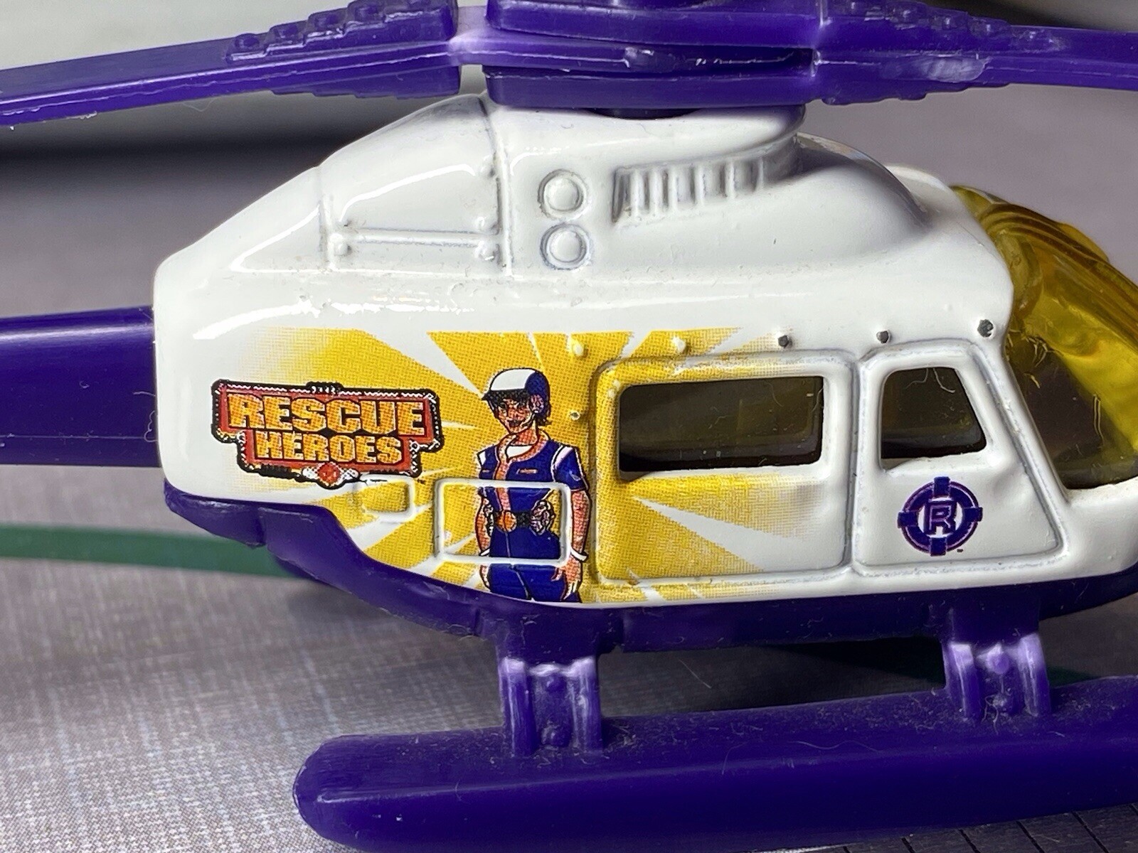 Matchbox 2 X 1998 Rescue Helicopter, Chopper, Police, Fire, Medic Air, 911