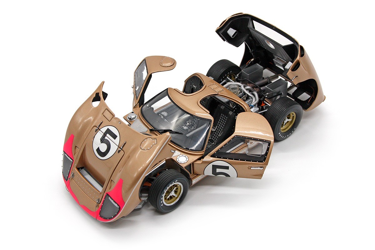 ’66 Ford GT40 MK II (1:18) “LeMans Gift Set” Diecast Cars (3), Exoto (#RLG18SC2)