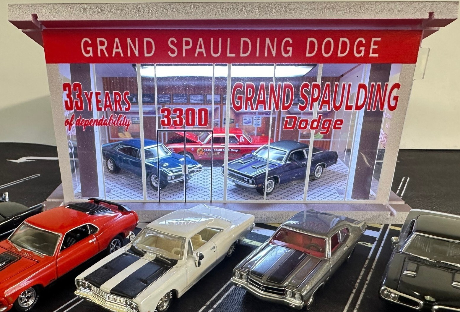 1/64 scale, Johnny Lighting, Mr Norms, 1968 Dodge Dart, GSS 440, 1st by YCID
