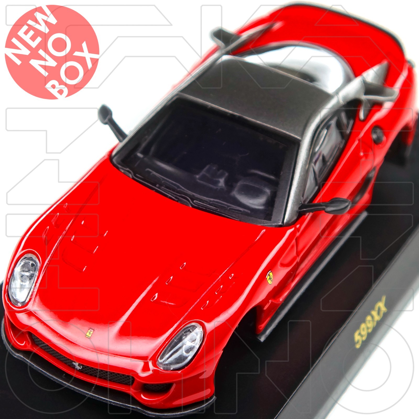 Ferrari 599XX 2009 KYOSHO 1:64 Collection 8 Rosso Corsa Red post 575m pre f12