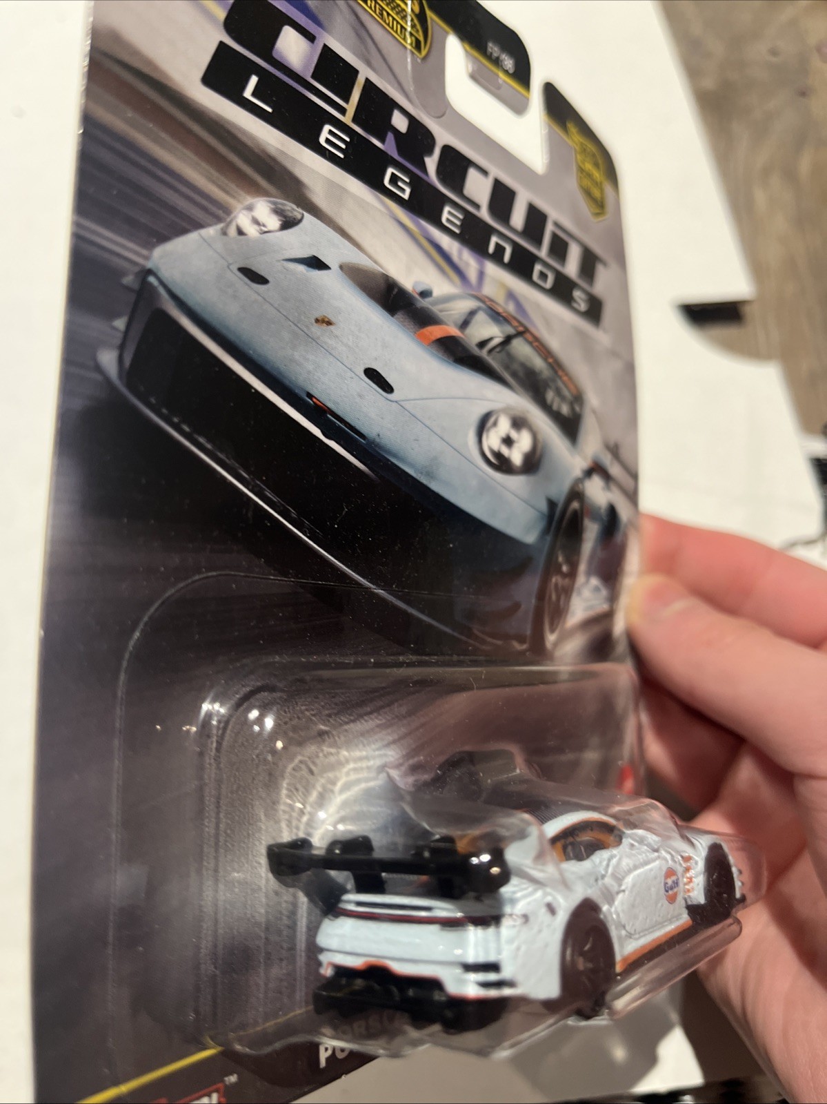 Hot Wheels Porsche 911 GT3 R 992 – Gulf Blue JBK65 5/5 – 2025 Circuit Legends