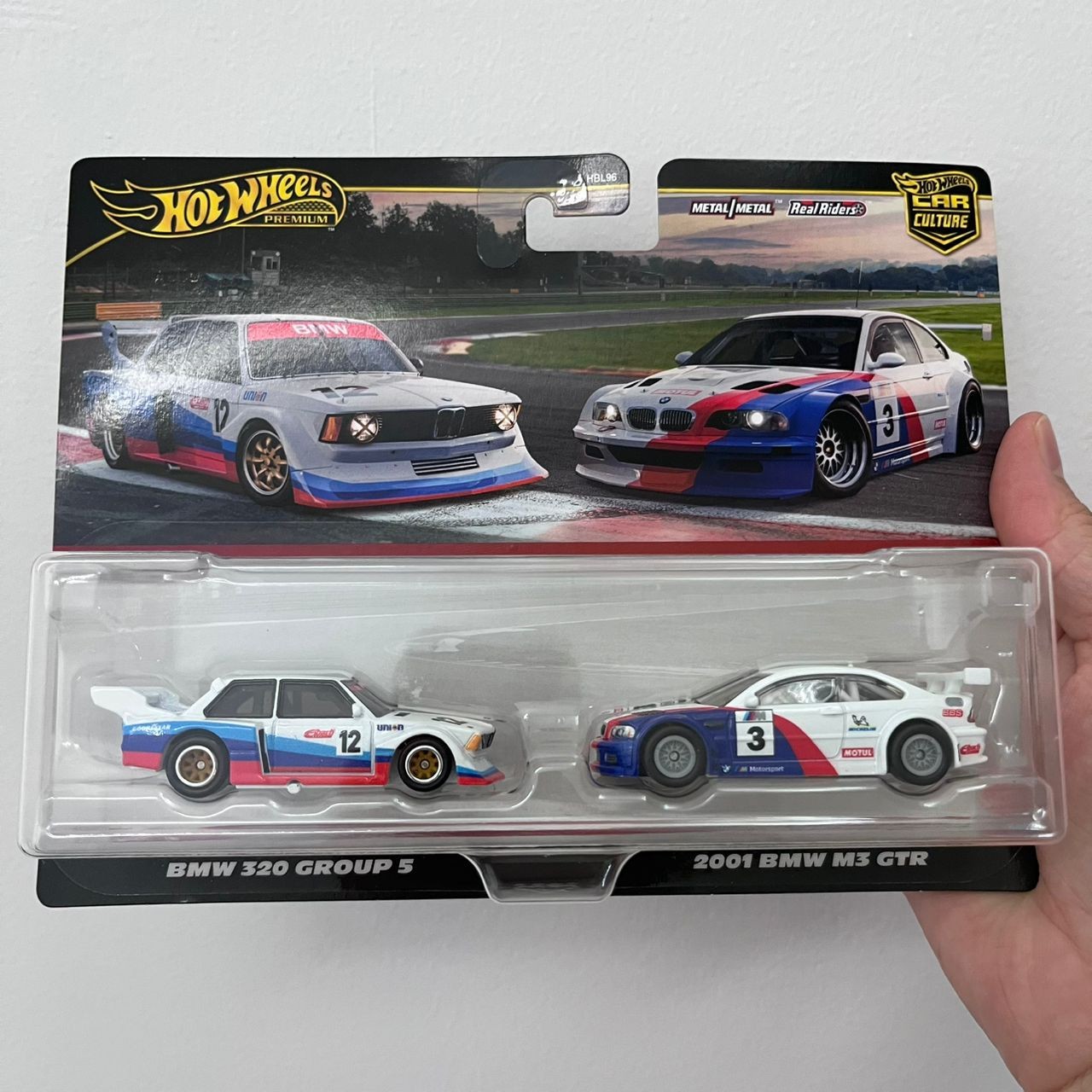 Hot Wheels 2025 Car Culture Twin Pack BMW 320 Group 5 & 2001 BMW M3 GTR