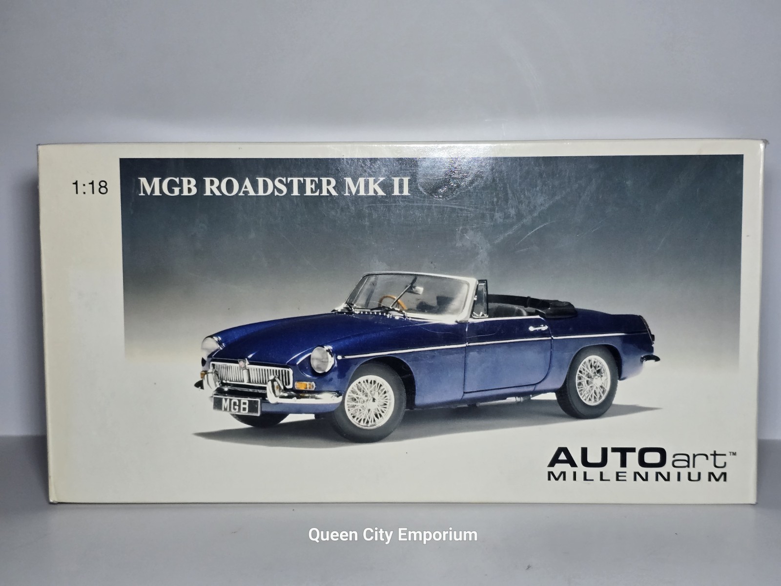Auto Art Millennium 1969 MGB Roadster MK II 1:18 Scale Diecast Model