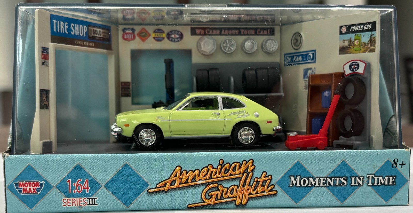 Motor Max American Graffiti Series III Diecast Lot 1:64 Dioramas 1:43 Cars 10 pc