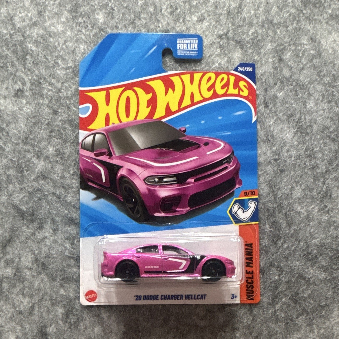 Hot Wheels 1:64 2020 Dodge Charger Hellcat Muscle Mania Pink Diecast Unopened