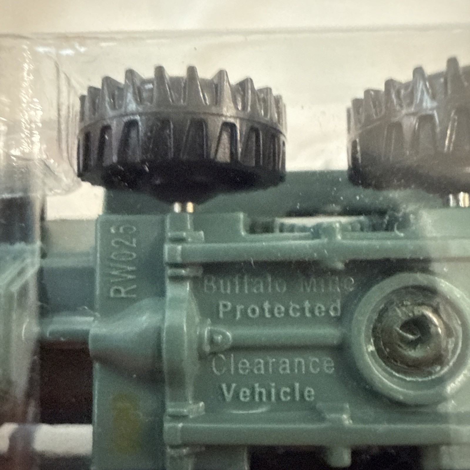 MATCHBOX 2010 REAL WORKING RIGS BUFFALO MPCV #RW025 OLIVE GREEN MINE Clearance