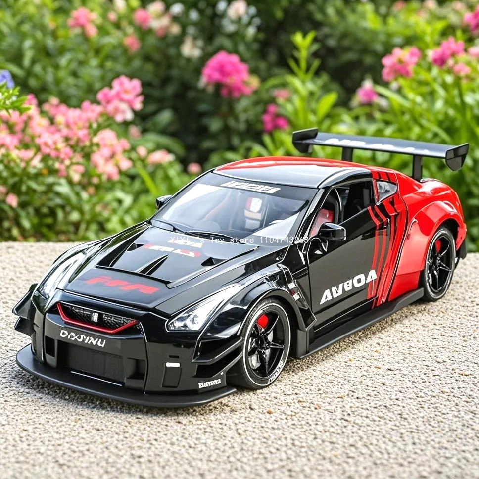 1:24 Nissan GTR Skyline Ares Car Diecast Alloy Model Metal Collection Gift NEW